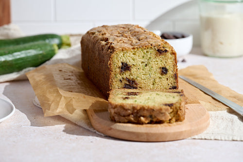 Vegan Sourdough Zucchini Bread