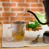 Making tea with the Mesh Tea Infuser Basket